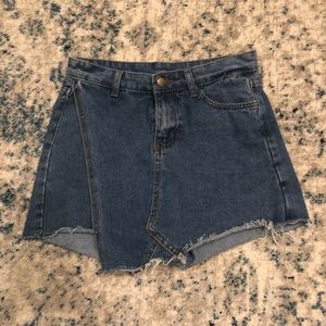 SHEIN Denim Skort